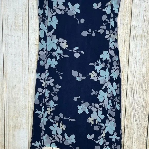 Old Navy Y2K Blue Floral Dress - Picture 2 of 4